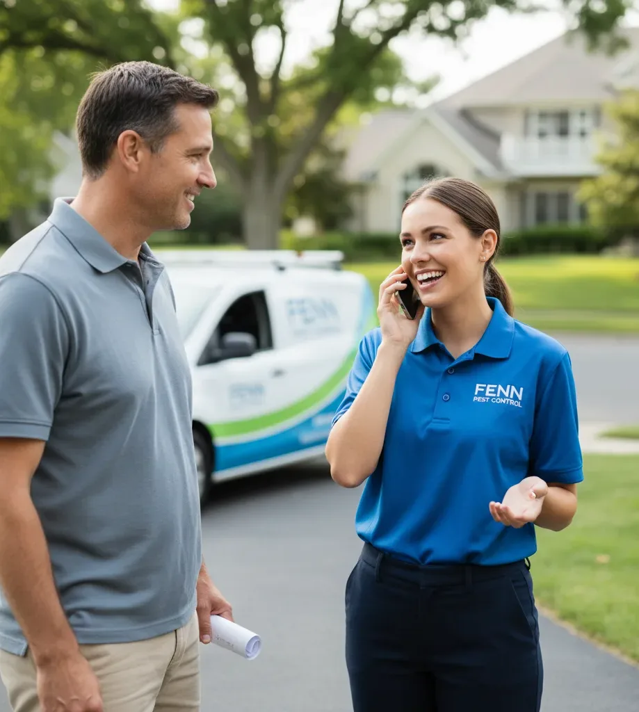 Fenn Pest Control customer support in Alton